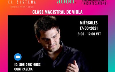 Conductor Diego Naser joins the team of International Guest Professors of El Sistema