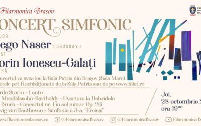 Diego Naser gibt sein Debüt an der Spitze des Brasov Philharmonic Orchestra in Rumänien